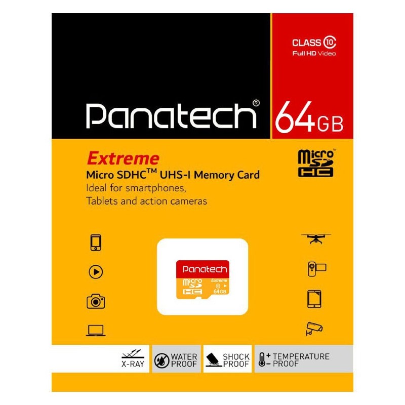کارت حافظه Panatech ظرفیت 64 گیگابایت