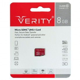 کارت حافظه میکرو 8گیگ وریتی مدل Verity U1 48MB/s