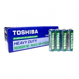 باتری قلمی AA توشیبا مدل Heavy Duty شرینک