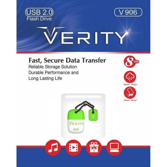 فلش مموری Verity مدلV906 ظرفیت 8گیگابایت