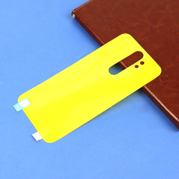 برچسب پشت تمام چسب زرد Xiaomi Redmi Note 8 Pro