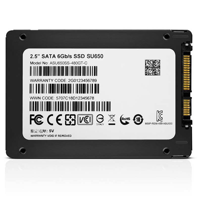 هارد SSD ای دیتا Ultimate SU650ظرفیت 480گیگابایت