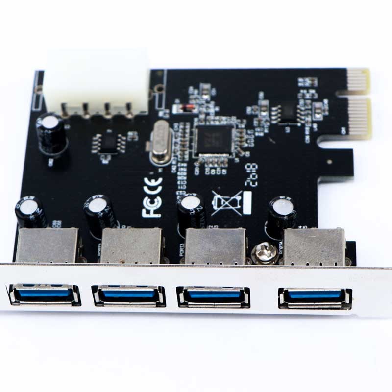 کارت USB 3.0 چهار پورت PCI-EXPRESS برند Royal