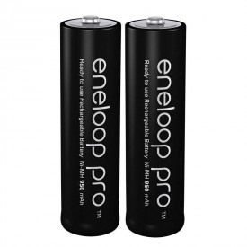 باتری شارژی نیم قلمی Panasonic eneloop pro ظرفیت 950mAh