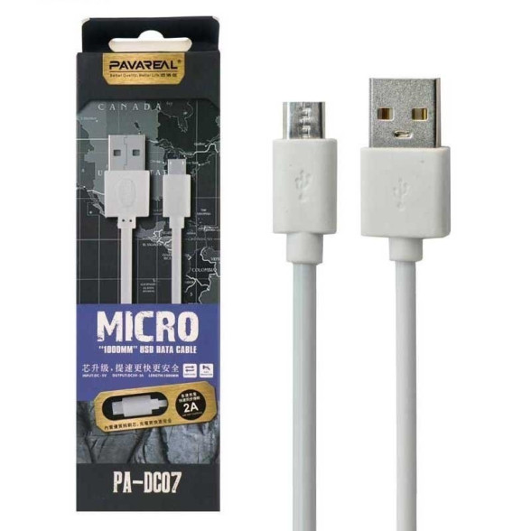 کابل دیتا و شارژ Micro USB مدل DC07