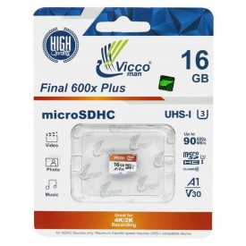 کارت حافظه microSDHC ویکومن 600X ظرفیت 16 گیگابایت U3