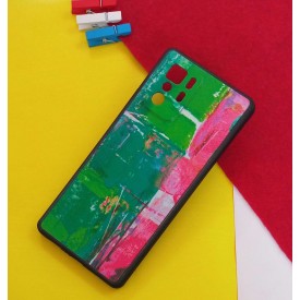 قاب طرح آبرنگی محافظ لنزدار Xiaomi Poco X3 GT