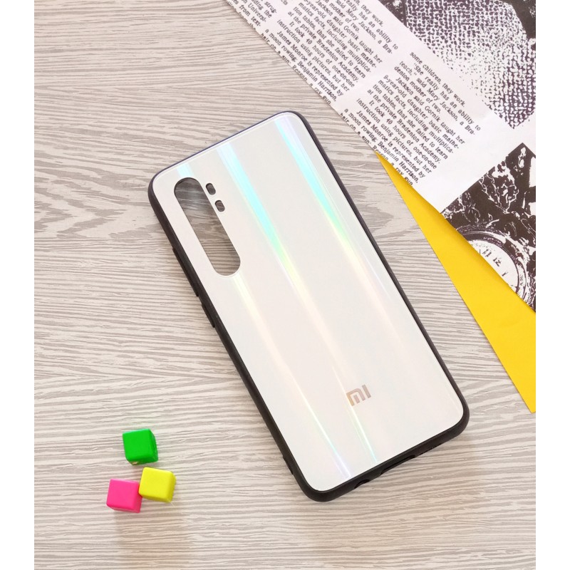 قاب لیزری پشت گلسی Xiaomi Mi Note 10 Lite