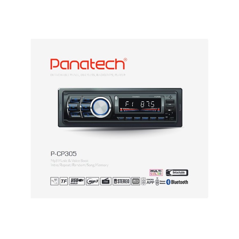 پخش کننده خودرو Panatech مدل 305
