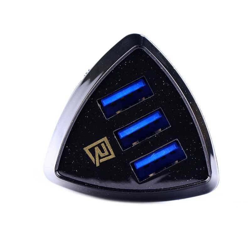 شارژر فندکی سه خروجی Remax Aliens RCC304