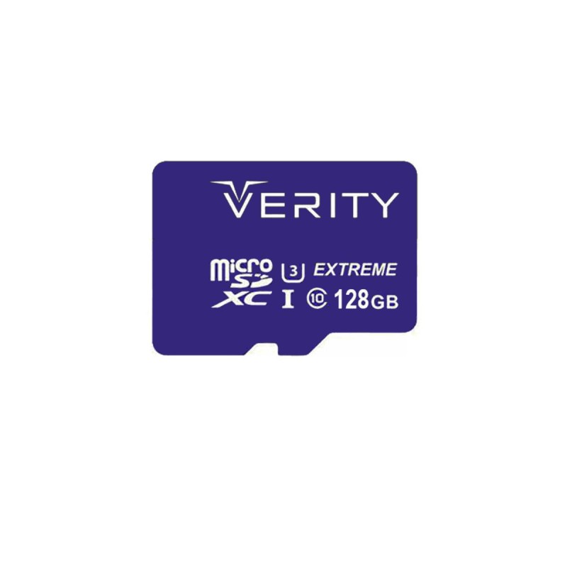 کارت حافظه Verity ظرفیت 128 گیگابایت مدل U3 80MB/s 533X