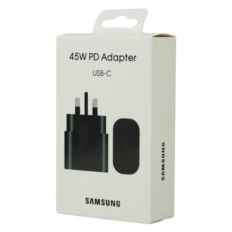 سرشارژر اورجینال Samsung سه پین 45W پکدار