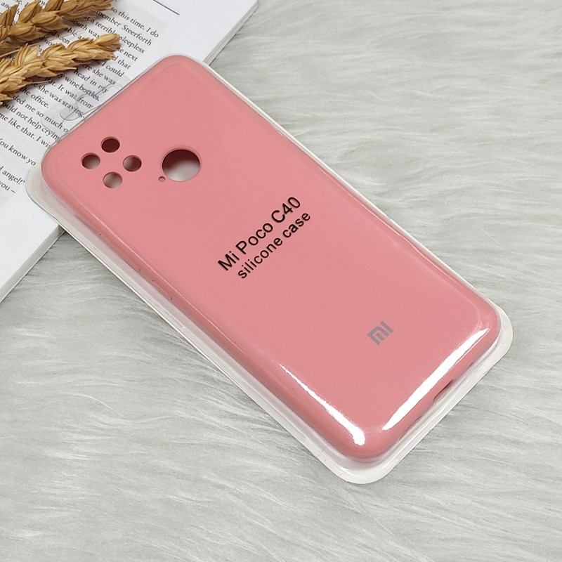 قاب سیلیکونی اورجینال زیربسته Xiaomi Poco C40