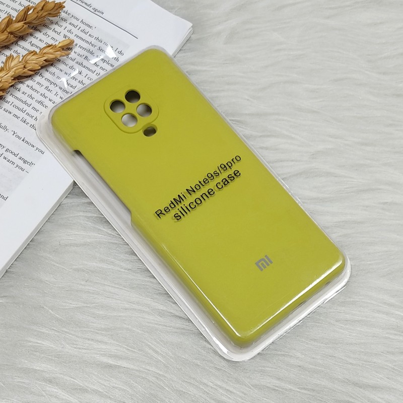 قاب سیلیکونی اورجینال محافظ لنزدار Xiaomi Redmi Note 9s / Note 9 Pro