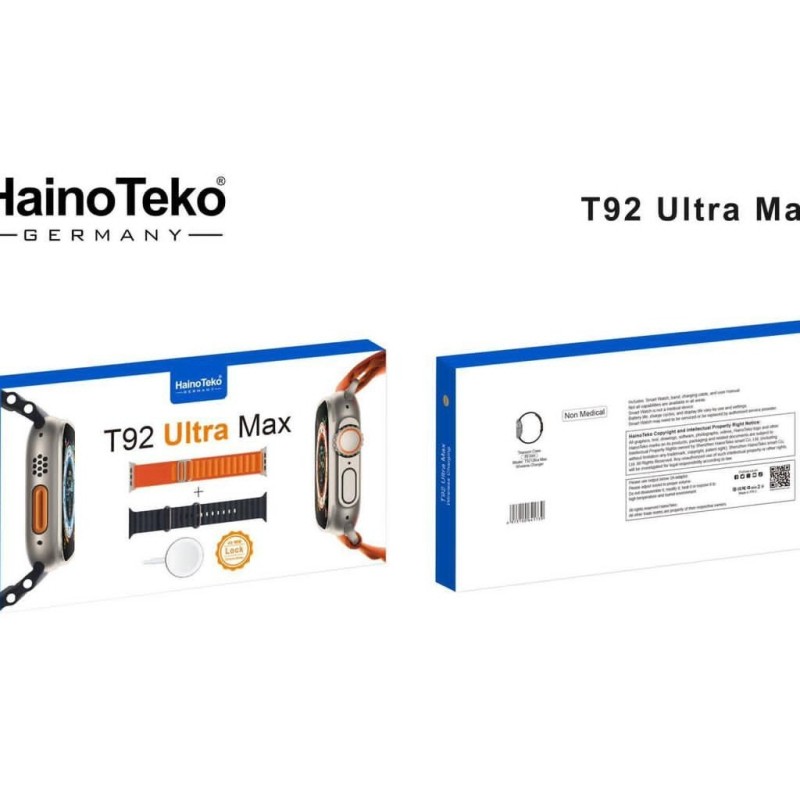 ساعت هوشمند Haino Teko مدل T92 Ultra MAX