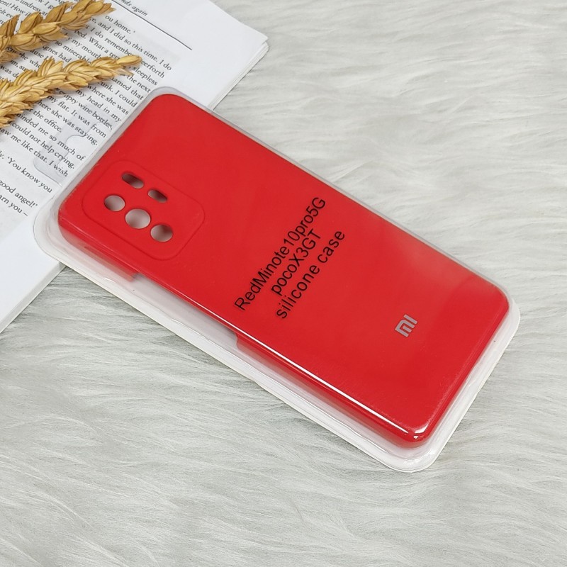 قاب سیلیکونی اورجینال زیربسته Xiaomi Redmi Note 10 Pro 5G / Poco X3 GT