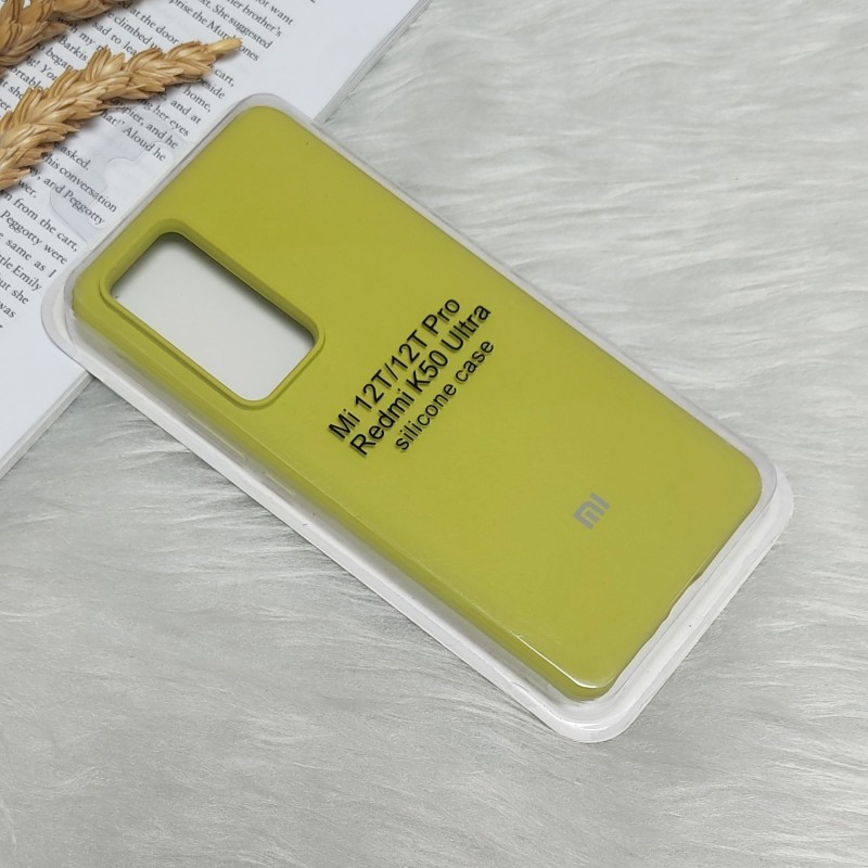 قاب سیلیکونی اورجینال زیربسته Xiaomi Mi 12T / 12T Pro