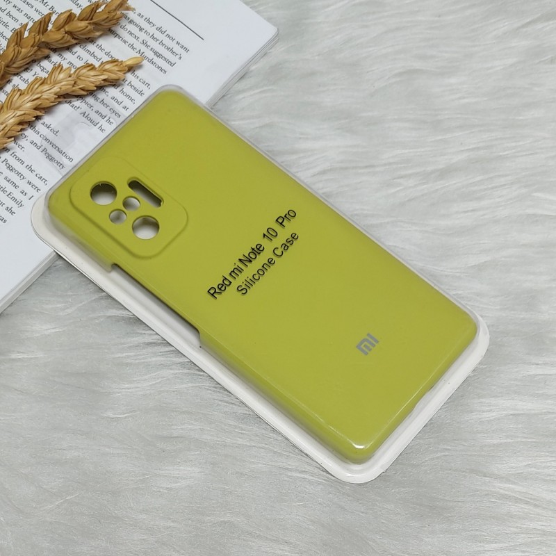 قاب سیلیکونی اورجینال زیربسته Xiaomi Redmi Note 10 pro 4G
