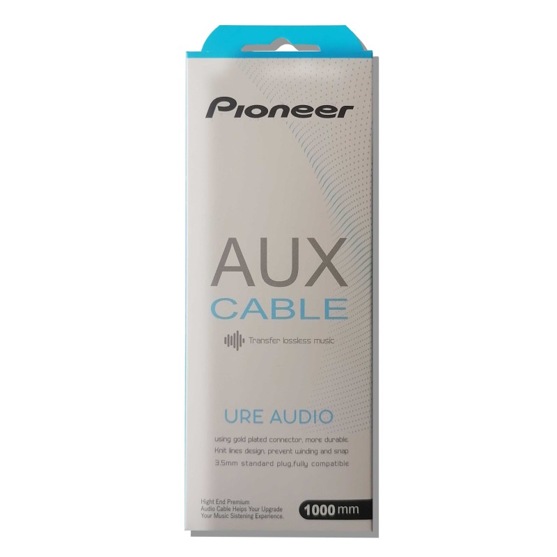 کابل AUX مارک Pioneer پکدار در چند رنگ