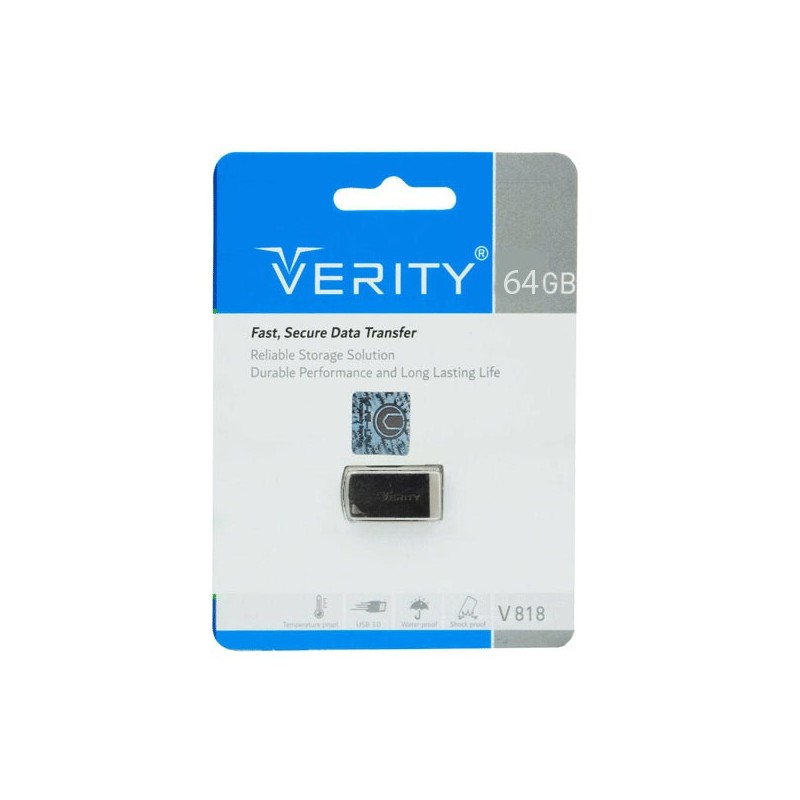 فلش مموری وریتی مدل V818 ظرفیت 64 گیگابایت USB3.0