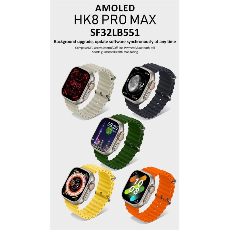 ساعت هوشمند Smart Watch مدل KH8 Pro Max