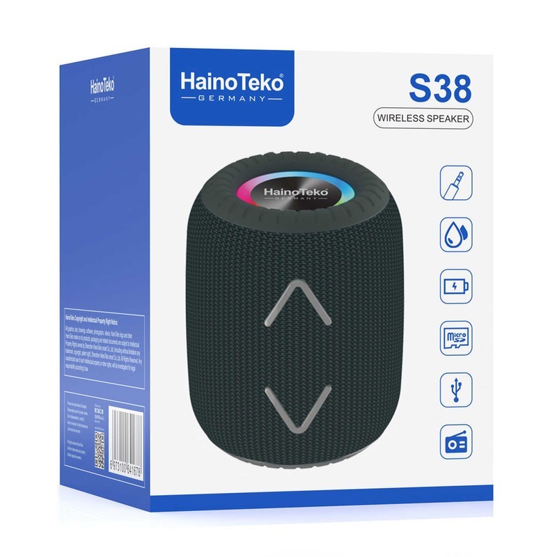 اسپیکر بلوتوثی قابل حمل Haino Teko مدل S38
