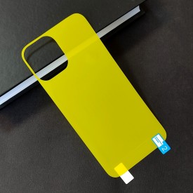 برچسب پشت تمام چسب زرد Iphone 12 Pro