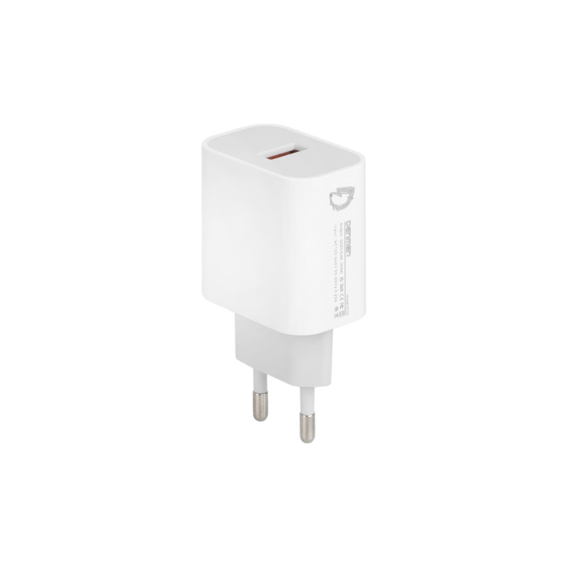 شارژر دیواری فست DENMEN مدل DC03T همراه کابل Type-C