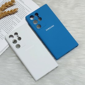 قاب سیلیکونی اورجینال محافظ لنزدار Samsung S23 Ultra