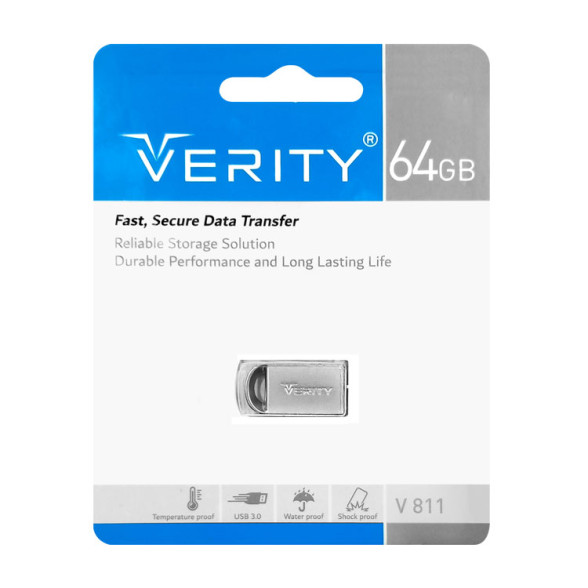 فلش مموری Verity مدل V811 ظرفیت 64 گیگابایت USB3.0