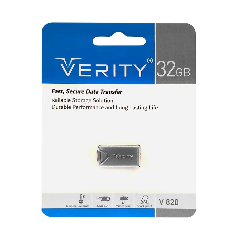 فلش مموری Verity مدل V820 ظرفیت 32 گیگابایت USB3.0