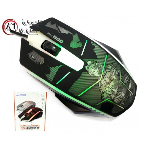 موس گیمینگ باسیم پروناد مدل ProNOD F225 Gaming Mouse|F225|کیوان کالا