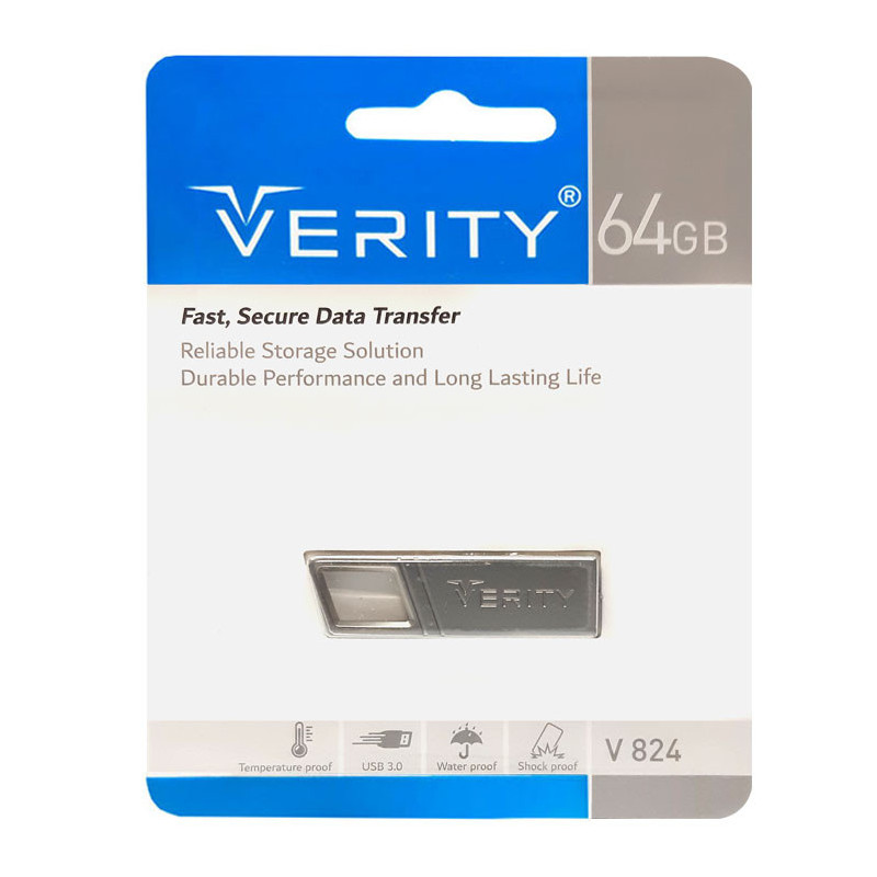 فلش مموری Verity مدل V824 ظرفیت 64 گیگابایت USB3.0