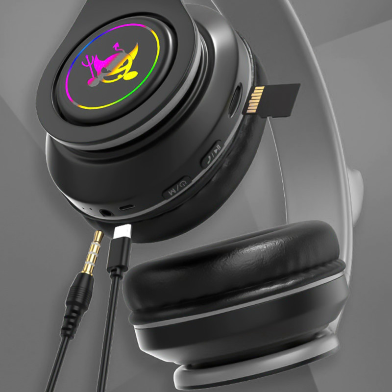 هدفون بلوتوثی SY-39 مدل Devil's horn