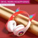هدفون بلوتوثی SY-39 مدل Devil's horn