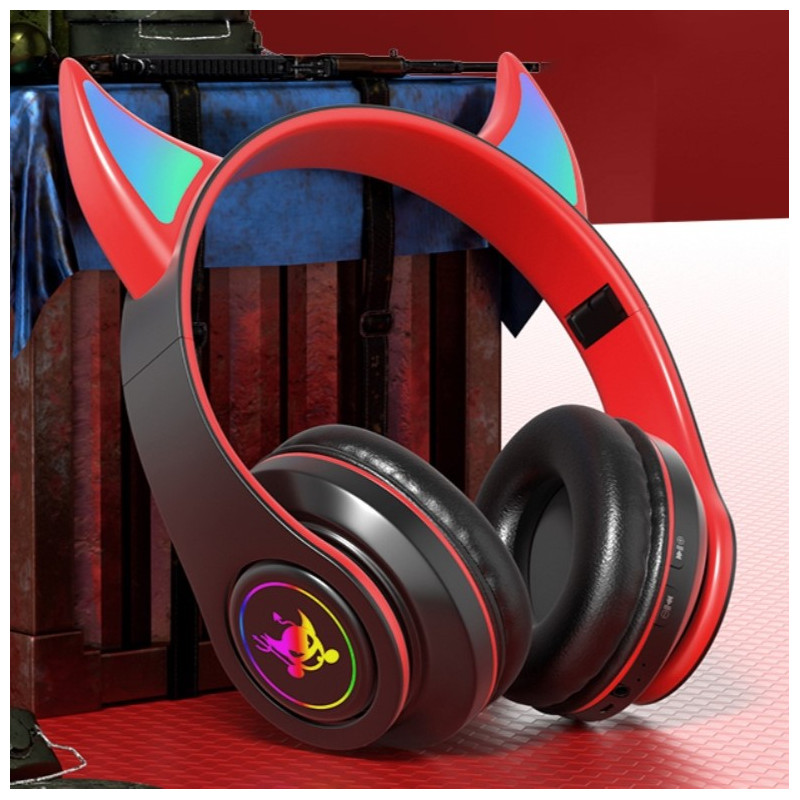 هدفون بلوتوثی SY-39 مدل Devil's horn