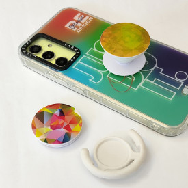 پاپ سوکت طرح هندسی همراه با هولدر