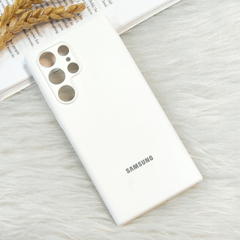 قاب سیلیکونی اورجینال محافظ لنزدار Samsung S22 Ultra