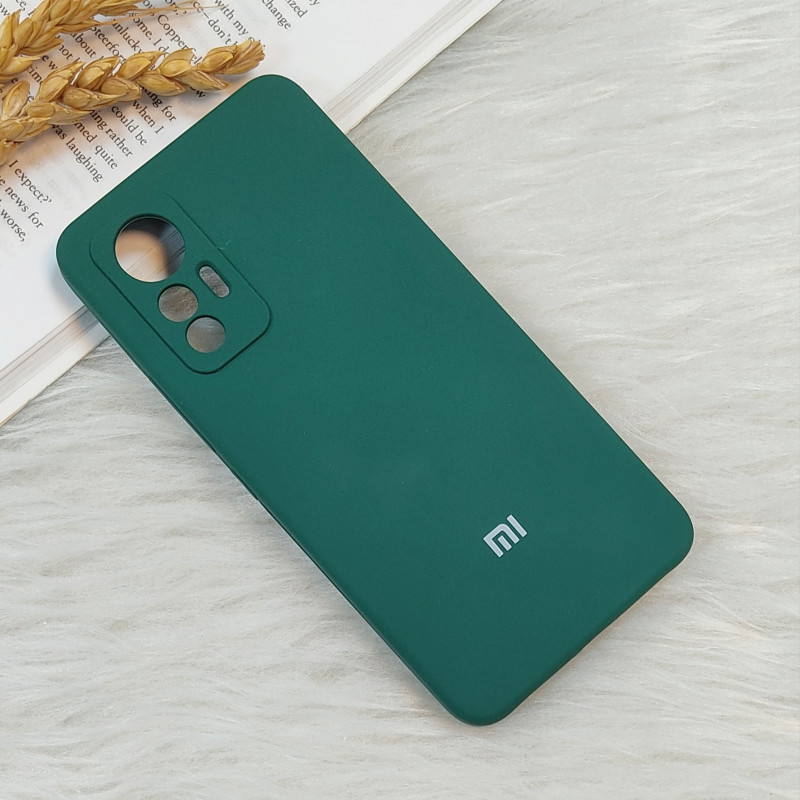 قاب سیلیکونی اورجینال محافظ لنزدار Xiaomi Mi 12 Lite