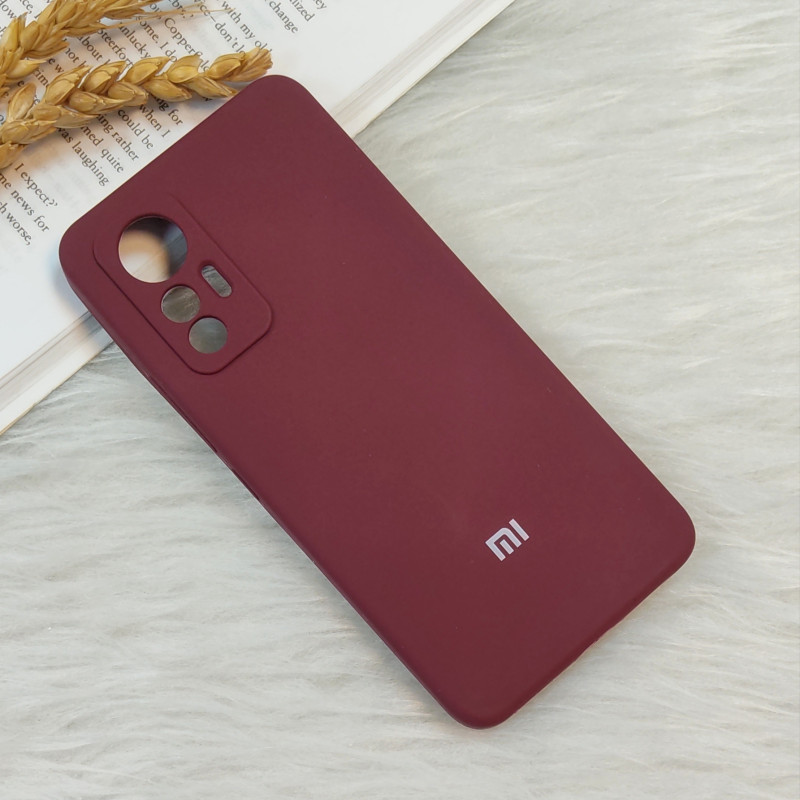 قاب سیلیکونی اورجینال محافظ لنزدار Xiaomi Mi 12 Lite