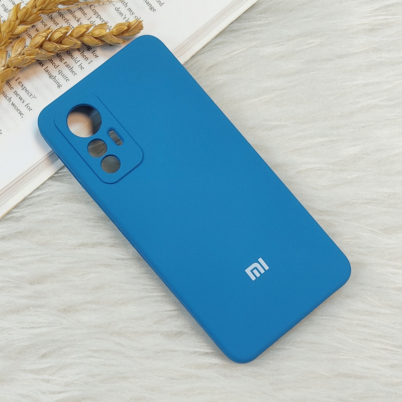 قاب سیلیکونی اورجینال محافظ لنزدار Xiaomi Mi 12 Lite