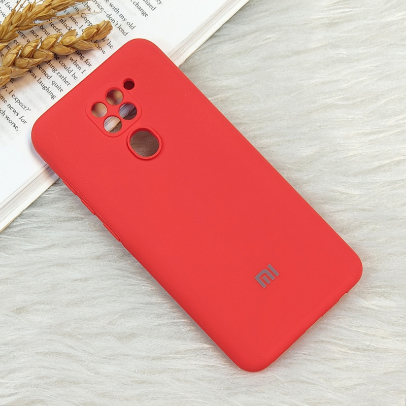 قاب سیلیکونی اورجینال محافظ لنزدار Xiaomi Redmi Note 9