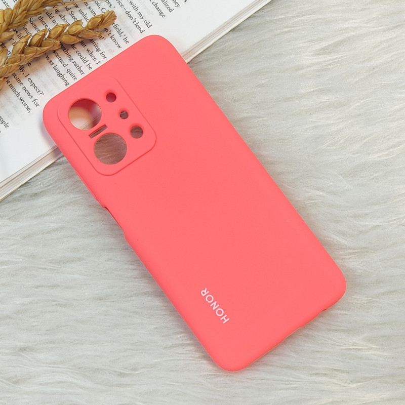 قاب سیلیکونی اورجینال محافظ لنزدار Huawei Honor X7A