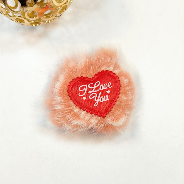 پاپ سوکت خزدار طرح Love