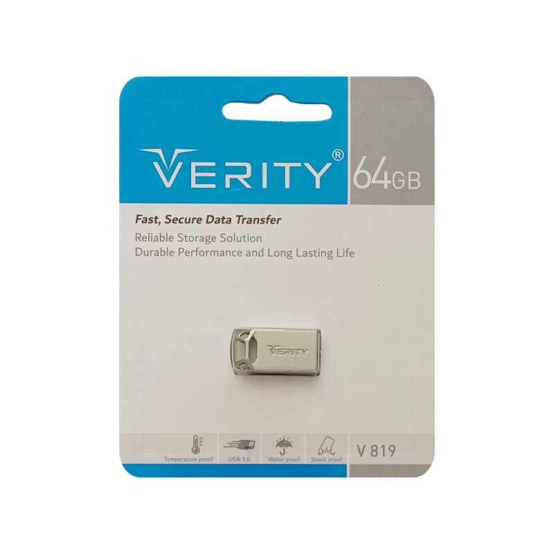 فلش مموری Verity مدل V819 ظرفیت 64 گیگابایت USB3.0