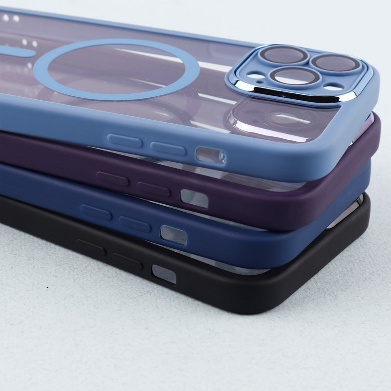 قاب شفاف دور سیلیکونی MagSafe مدل Iphone 13 Pro Max
