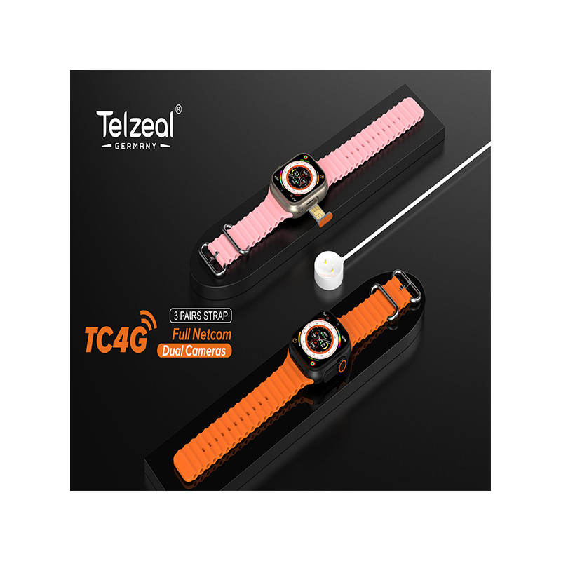 ساعت هوشمند سیم کارت خور Telzeal مدل TC4G آلمان