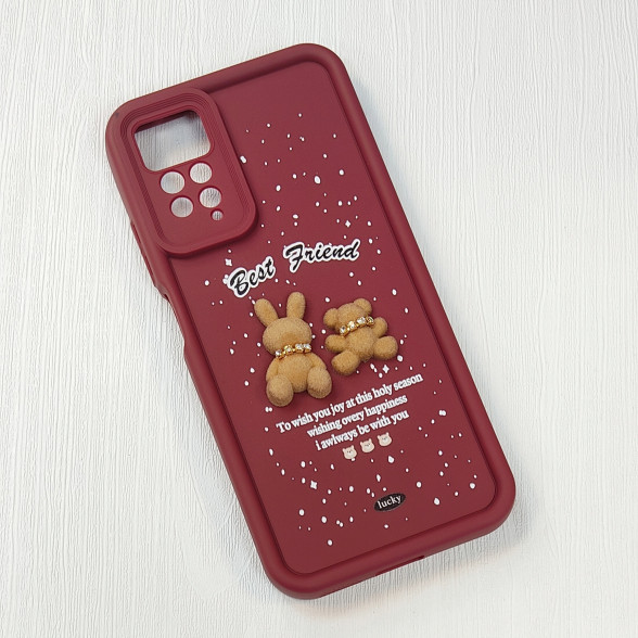 قاب سیلیکونی عروسکی Lucky مدل Xiaomi Redmi Note 12 Pro 4G