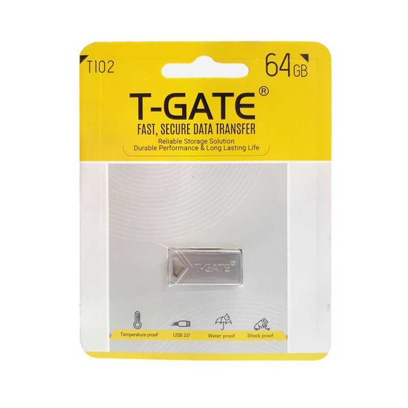 فلش مموری T-GATE مدل T102 ظرفیت 64 گیگابایت