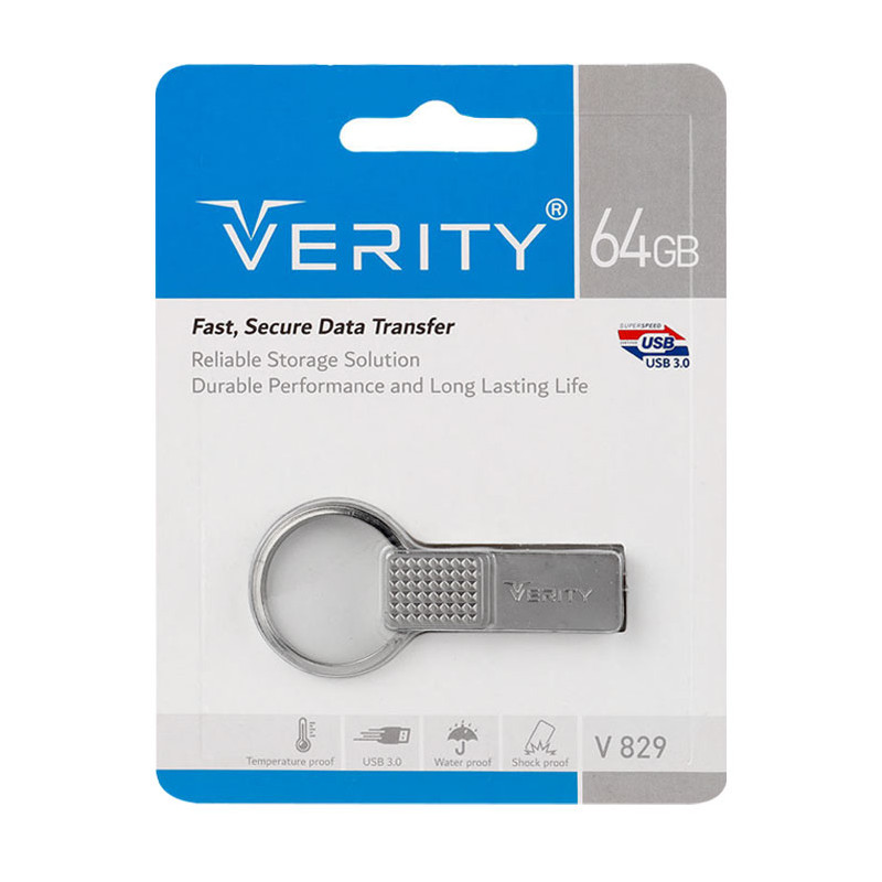 فلش مموری Verity مدل V829 ظرفیت 64 گیگابایت USB3.0